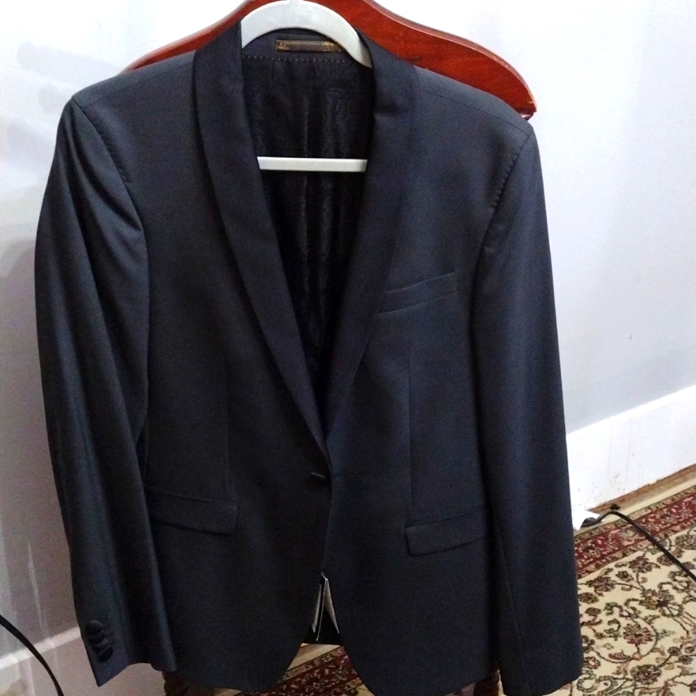 Sand suit blazer